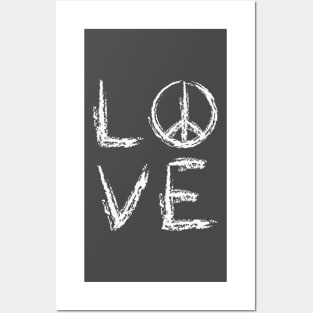 Peace and Love Posters and Art